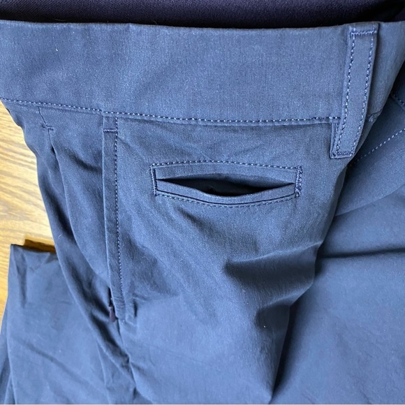 J. Crew Blue Ankle Cropped Pants 34x32. Like new. - Picture 8 of 9